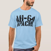 AH-64 Apache Men's American Apparel 素晴らし Jersey T Tシャツ (正面)