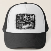 AH-64 Apache Trucker Hat キャップ (正面)