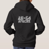 AH-64 Apache Women's American Apparelカリフォルニア パーカ (裏面)