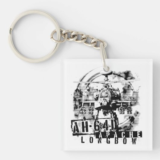 AH-64D Apache Longbow キーホルダー (正面)