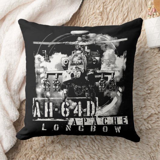 AH-64D Apache Longbow クッション (ブランケット)