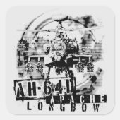 AH-64D Apache Longbow スクエアシール (正面)