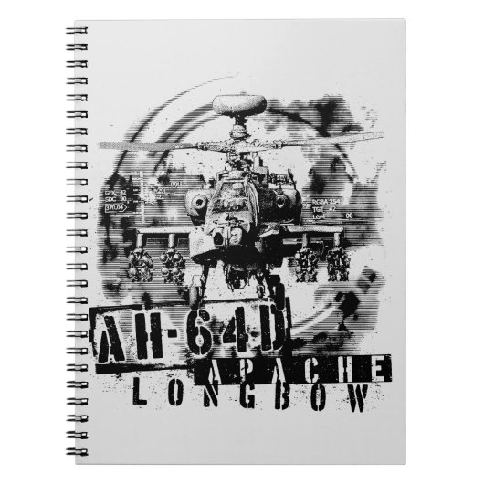 AH-64D Apache Longbow ノートブック (正面)