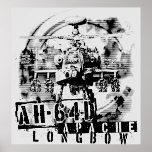 AH-64D Apache Longbow ポスター