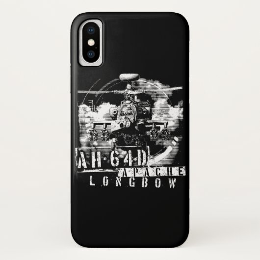 AH-64D Apache Longbow Case-Mate iPhoneケース (裏面)