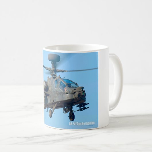 AH-64E APACHE GUARDIAN コーヒーマグカップ (正面右)