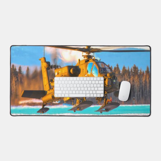 AH-64E APACHE GUARDIAN デスクマット (キーボード&マウス)