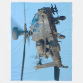 AH-64E APACHE GUARDIAN フリースブランケット (正面)