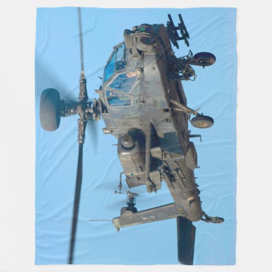AH-64E APACHE GUARDIAN フリースブランケット (正面)