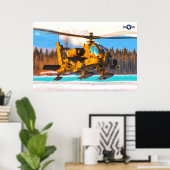 AH-64E APACHE GUARDIAN ポスター (ホームオフィス)