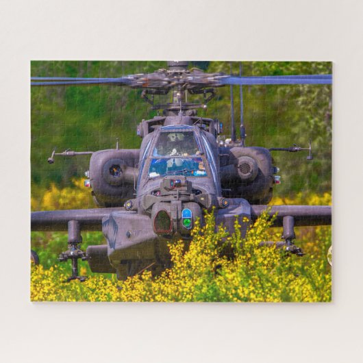 AH-64E APACHE GUARDIAN (16x20インチ) ジグソーパズル (横)