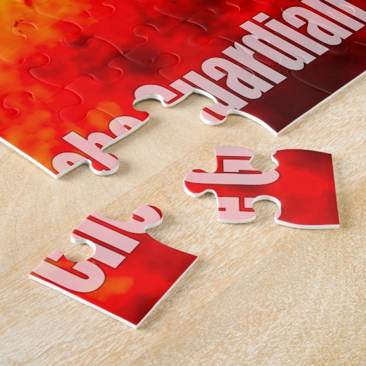 AH-64E APACHE GUARDIAN （20x30インチ） ジグソーパズル (側面)