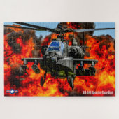 AH-64E APACHE GUARDIAN （20x30インチ） ジグソーパズル (横)