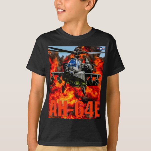 AH-64E APACHE GUARDIAN Tシャツ (正面)