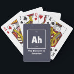 Ah Element of Supplise Chemistry Science(驚き化学科学のAh トランプ<br><div class="desc">Ah Element of Supplise Chemistry おもしろいこれは、あなたの人生で化学先生や化素晴らし学の愛好者に贈られるものです。 このジョークは、誰がエレメントの周期表を学んだか知っている人なら誰でも楽しめます。 この科学スタイルパパの冗談は、白黒のデザインに皮肉を込めシンプルたもので、他の人を笑わせるに違いない</div>