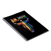 Ah Men おもしろい LGBTゲイプライド・イエス・クリスチャン ノートブック (右側)