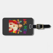 Ah Men おもしろい LGBTゲイプライド・イエス・クリスチャン ラゲッジタグ (正面横)