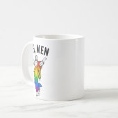 Ah Men - Funny Jesus Meme コーヒーマグカップ (正面左)