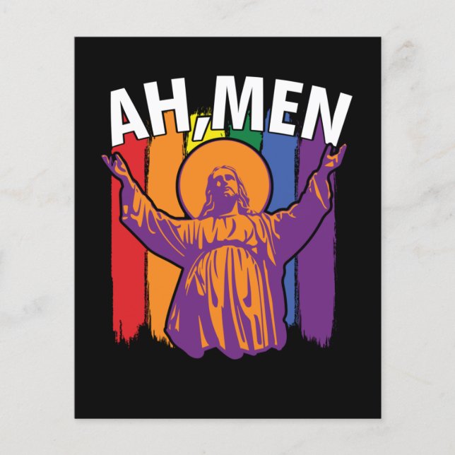 Ah Men LGBTゲイプライド・イエス・ピース (正面)