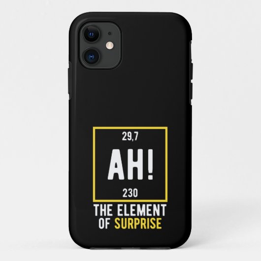 Ah The Element of Surprise Case-Mate iPhoneケース (裏面)