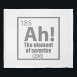 Ah! The Element of Surprise Funny Chemistry Joke 掛け布団カバー<br><div class="desc">Have some fun with this Ah! The Element of Surprise Funny Chemistry Joke design,  or give it as the perfect gift to your chemist and scientist friends and family.
Customize with your own text or a unique message to add some personal touch.</div>