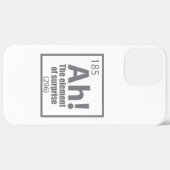 Ah! The Element of Surprise Funny Chemistry Joke Case-Mate iPhoneケース (裏面 / 右)