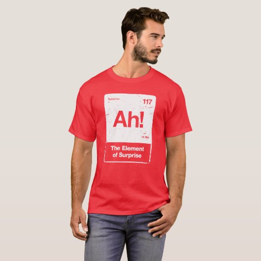 AH! The Element of Surprise Tシャツ - Project Hail (正面フル)