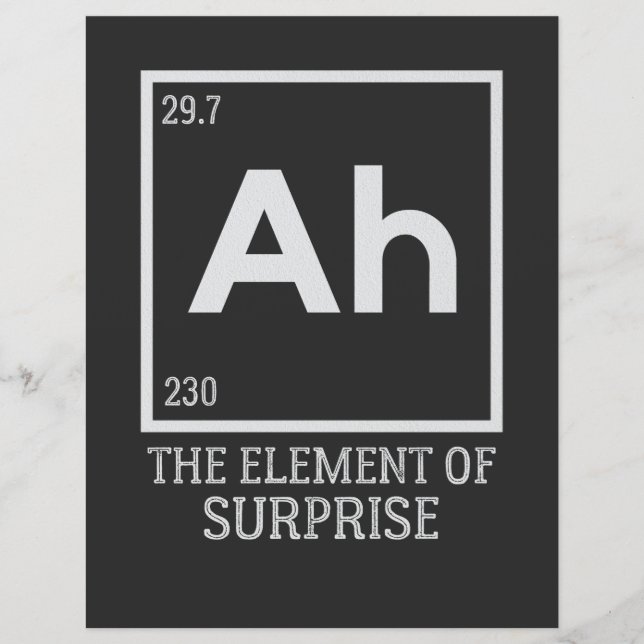 Ah the element of surprises (正面)