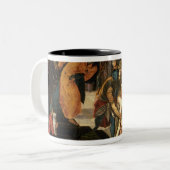 Ahasuerus 1548年の前のエスター ツートーンマグカップ (正面左)
