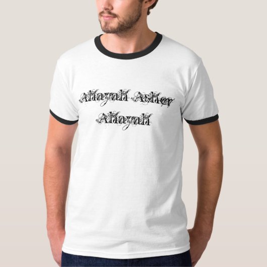 AhayahのアセルAhayah Tシャツ (正面)