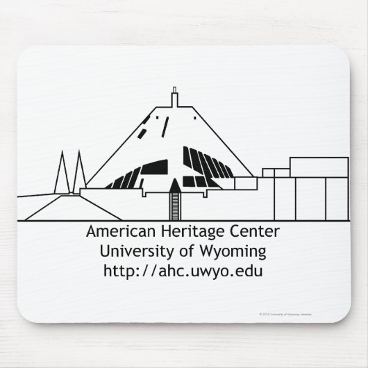 AHCのロゴ マウスパッド (正面)