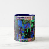 AHDIの年次法廷のイベント ツートーンマグカップ (中央)