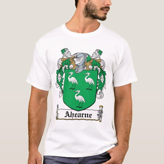 Ahearneの家紋 Tシャツ (正面)
