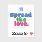 AHEIラブステッカーのプロモーションを広める シール (シート)