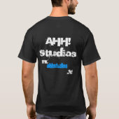 AHH! スタジオのグラフィックT Tシャツ (裏面)