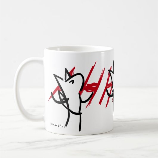 AHHHH漫画マグ コーヒーマグカップ (左)