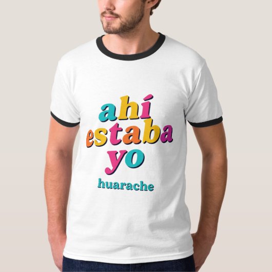 Ahí Estaba Yo – Huarache Hippie Art Tee Tシャツ (正面)