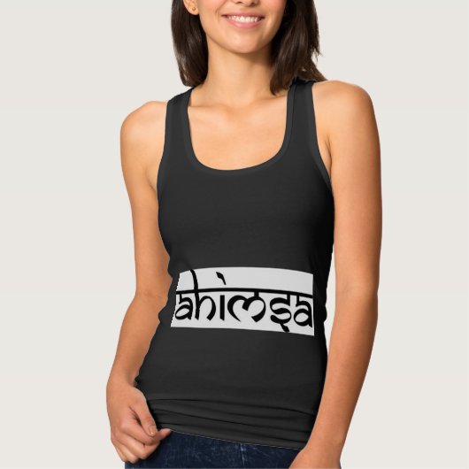 Ahimsa - अहिंसा -仏教の主義 tシャツ (正面)