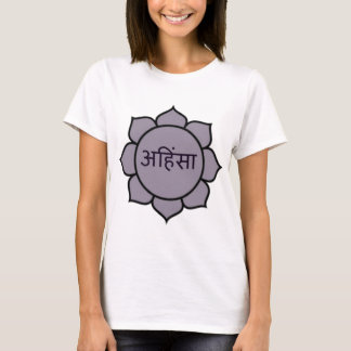 ahimsa (はす) .jpg tシャツ