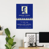 Ahmad Jamal jazz poster - At the Pershing - But ポスター (ホームオフィス)