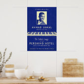 Ahmad Jamal jazz poster - At the Pershing - But ポスター (キッチン)