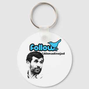 Ahmadinejadを後を追って下さい キーホルダー