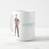 AhmedとNemiのマグカップ コーヒーマグカップ (正面左)