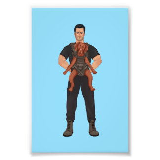 Ahmed and Nemi wall art フォトプリント