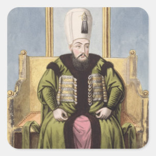 Ahmed I (1590-1617)スルタン1603-17、「Aシリーズ」より スクエアシール