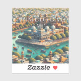 Ahmedabadインド3インチビニールステッカー シール