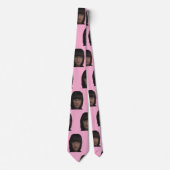 Ahmet Hands Beautiful Pink Tie For Love ネクタイ (正面)