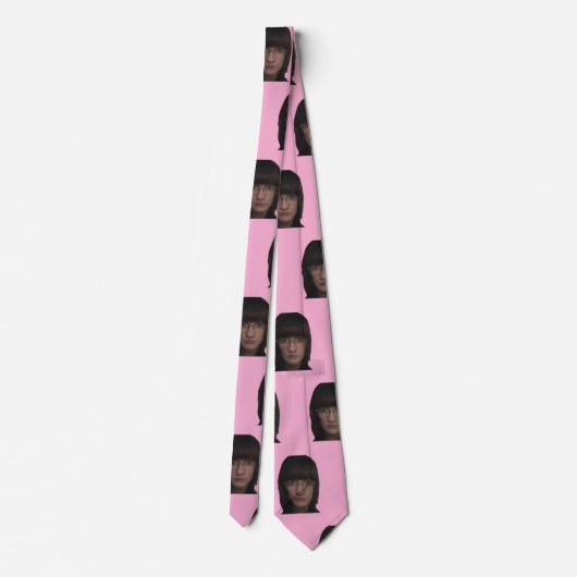 Ahmet Hands Beautiful Pink Tie For Love ネクタイ (裏面)