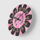 Ahmet Hands It's Crust O Clock Somewhere LOL Clock ラウンド壁時計 (傾斜)