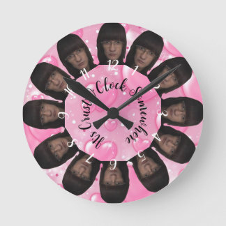 Ahmet Hands It's Crust O Clock Somewhere LOL Clock ラウンド壁時計